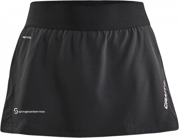 Craft - Sbs Padel Skirt Women - Preto & branco