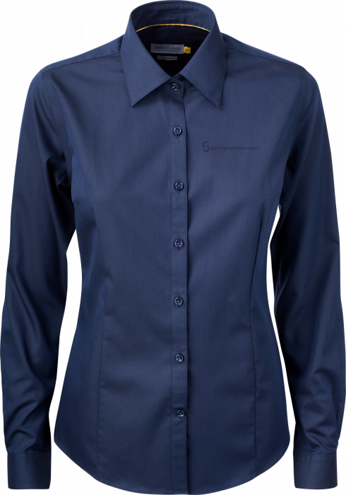 Harvest and Frost - Sbs Ladies Shirt (Embroidered) - Marinho