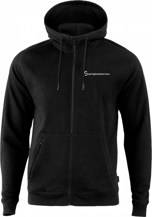 Nimbus CPH - Sbs Hoodie With Zip Men (Embroidered) - Schwarz